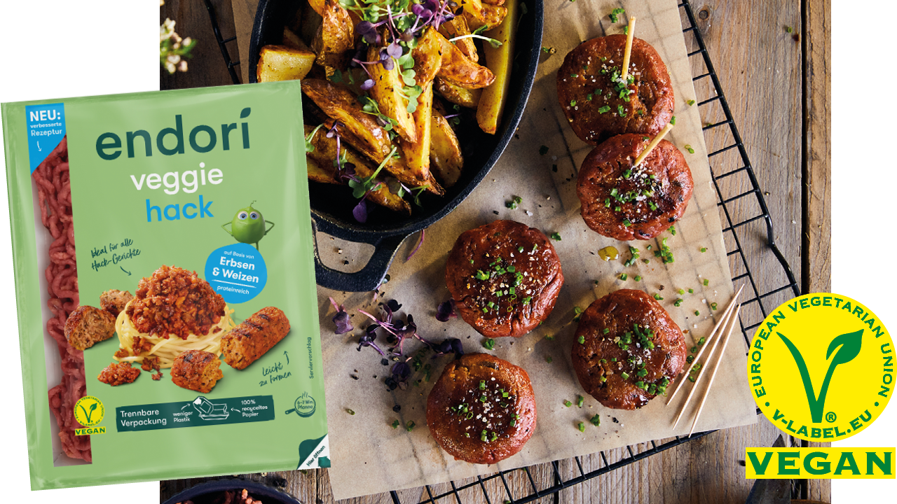 Vegan mince balls with endori veggie mince Vegan mince balls with endori veggie mince
