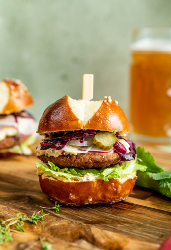 Oktoberfest-Burger Oktoberfest-Burger