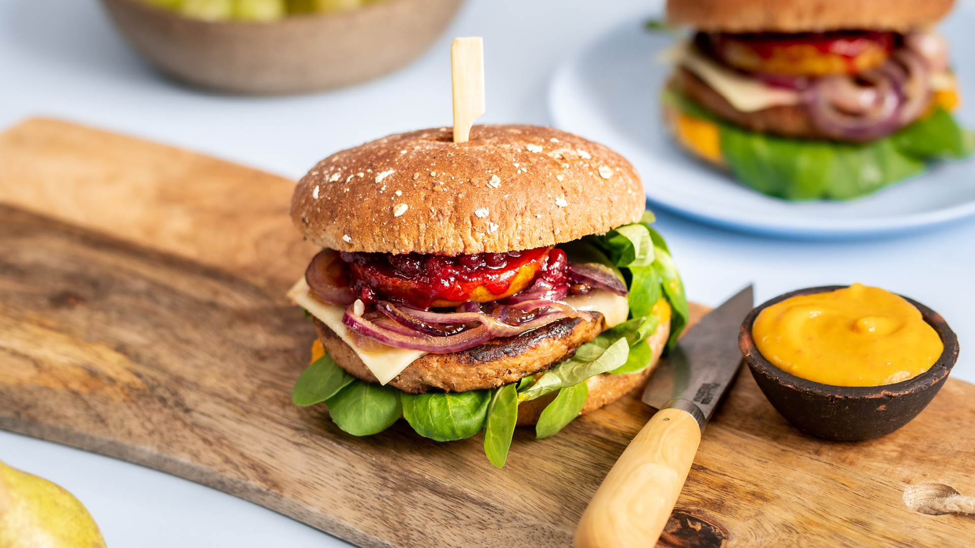 Winterburger mit Kürbis-Trauben-Senf | endori