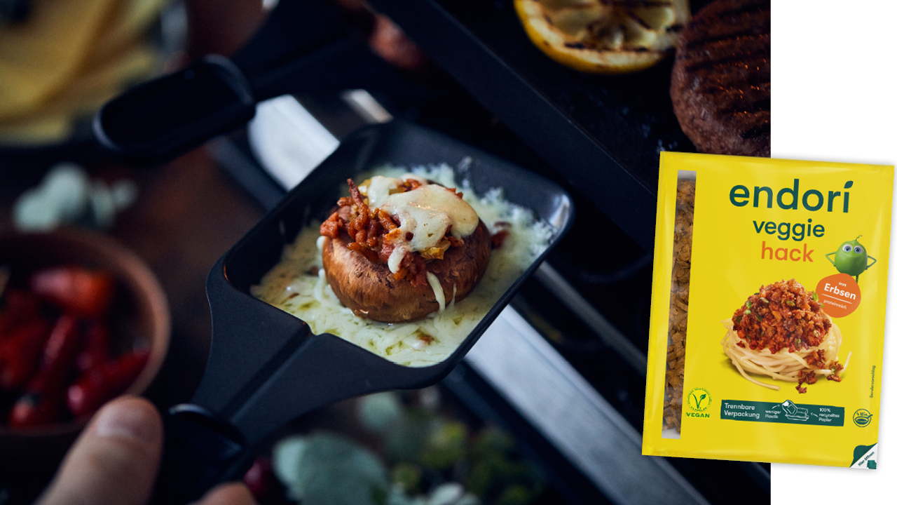 Champignon with endori veggie hack Champignon with endori veggie hack