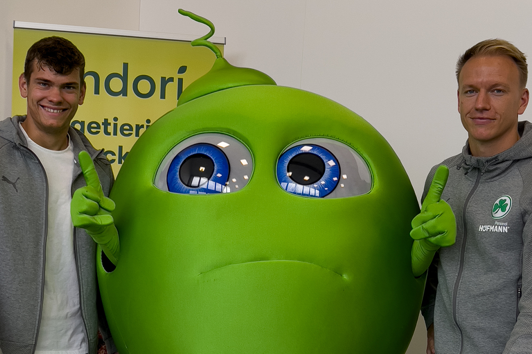 Greuther Fürth und endori Erbse Greuther Fürth und endori Erbse