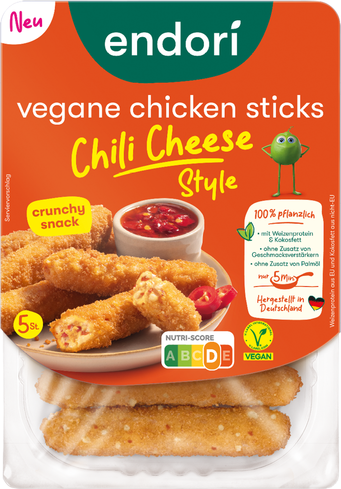 Packshot Chicken Sticks Chili Cheese ohne Rand Small