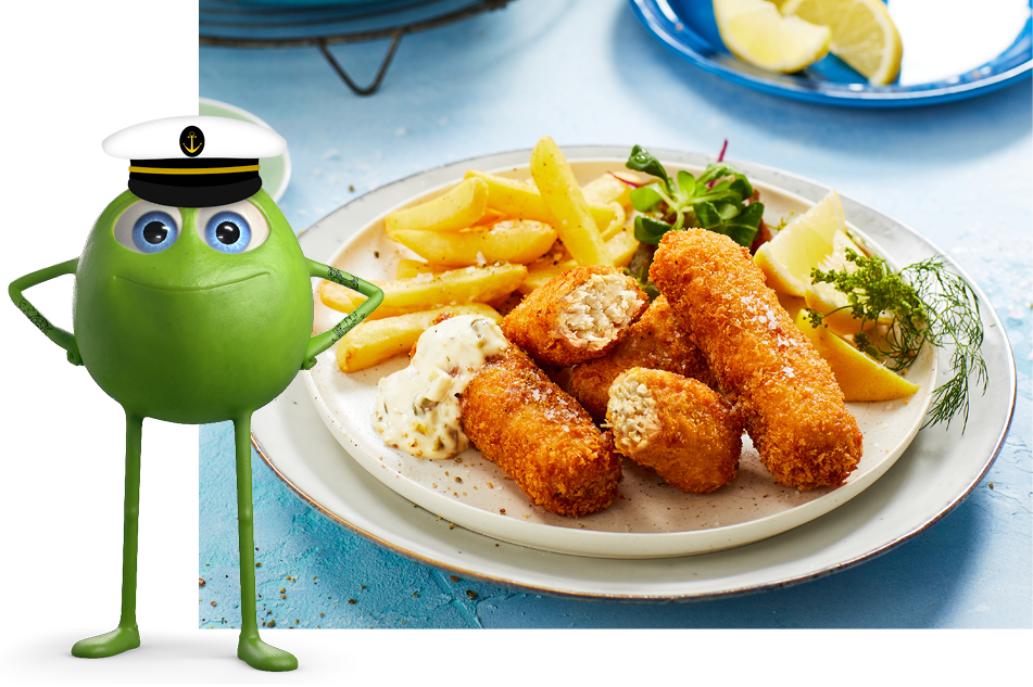 endori pea with endori veggie sticks di mare endori pea with endori veggie sticks di mare