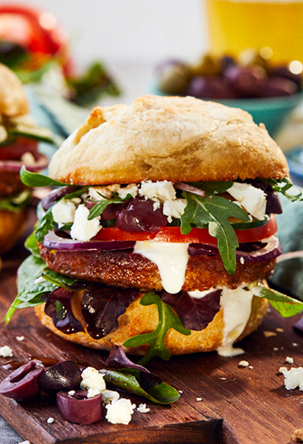 Greek Style Burger Greek Style Burger