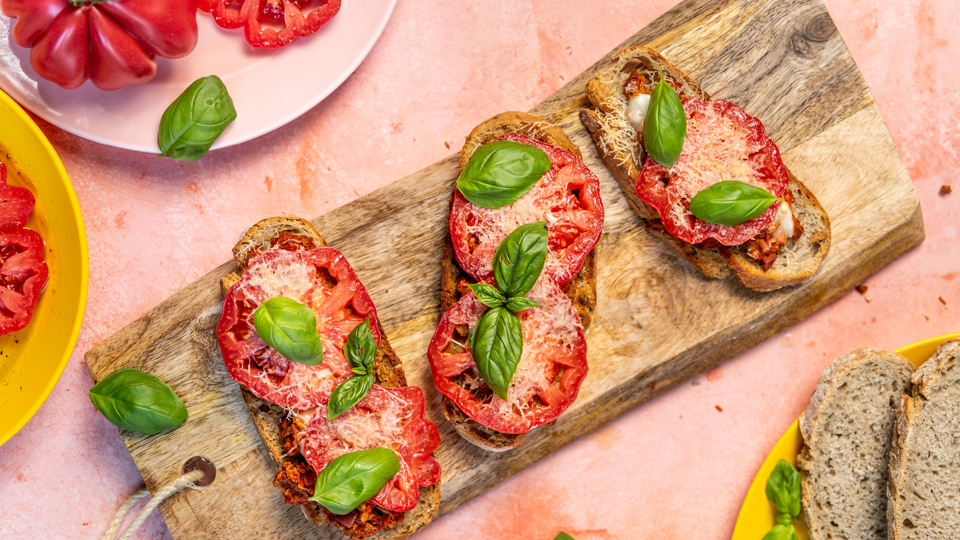 Pizza Toast mit endori veggie hack Pizza Toast mit endori veggie hack