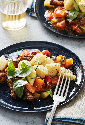 Mediterrane Gnocchi Pfanne Mediterrane Gnocchi Pfanne