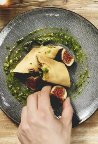 Strudel mit veganem Hack Strudel mit veganem Hack